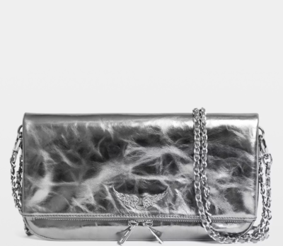 Bolso Zadig Rock Vintage  metal